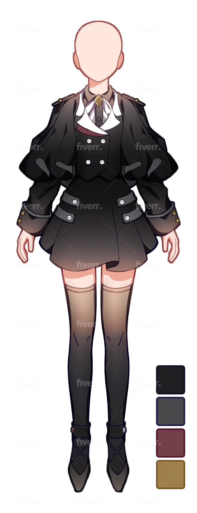 Designing outfits for characters on sale
